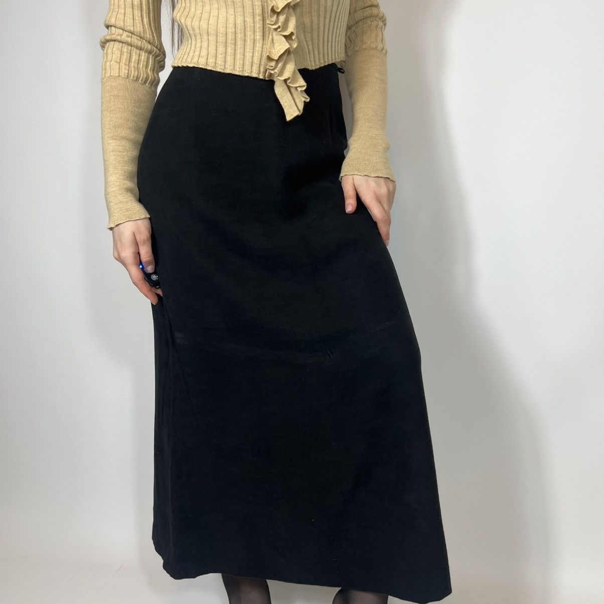 Weekend Max Mara Vintage Y2K Max Mara Weekend Maxi Skirt Luxury Casual Style Size 28" / US 6 / IT 42 - 1 Thumbnail