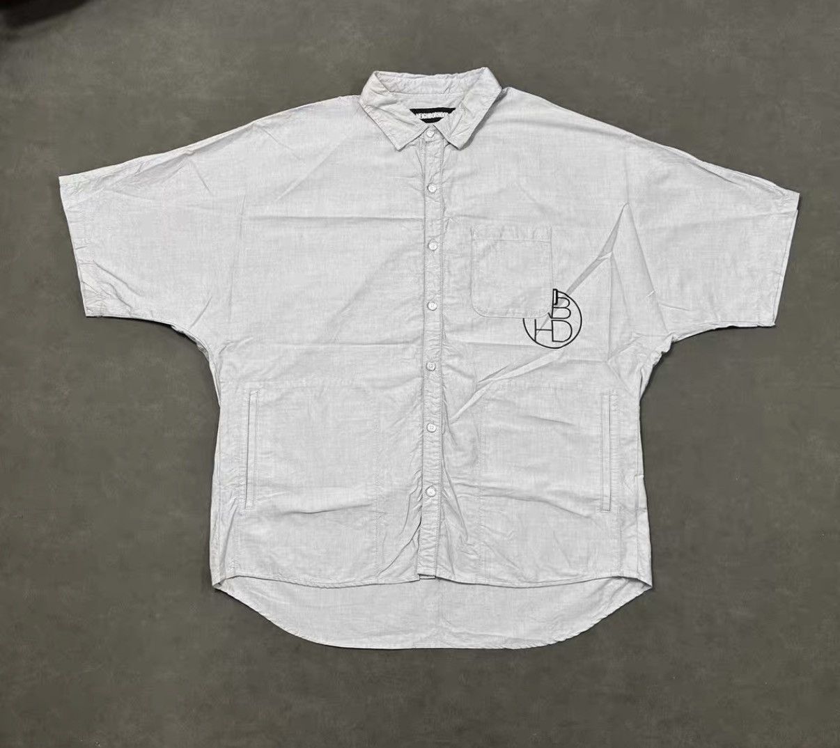 Neighborhood NEIGHBORHOOD BIG LOGO C-SHIRT Short Sleeve Shirt J16 Size US L / EU 52-54 / 3 - 1 Thumbnail