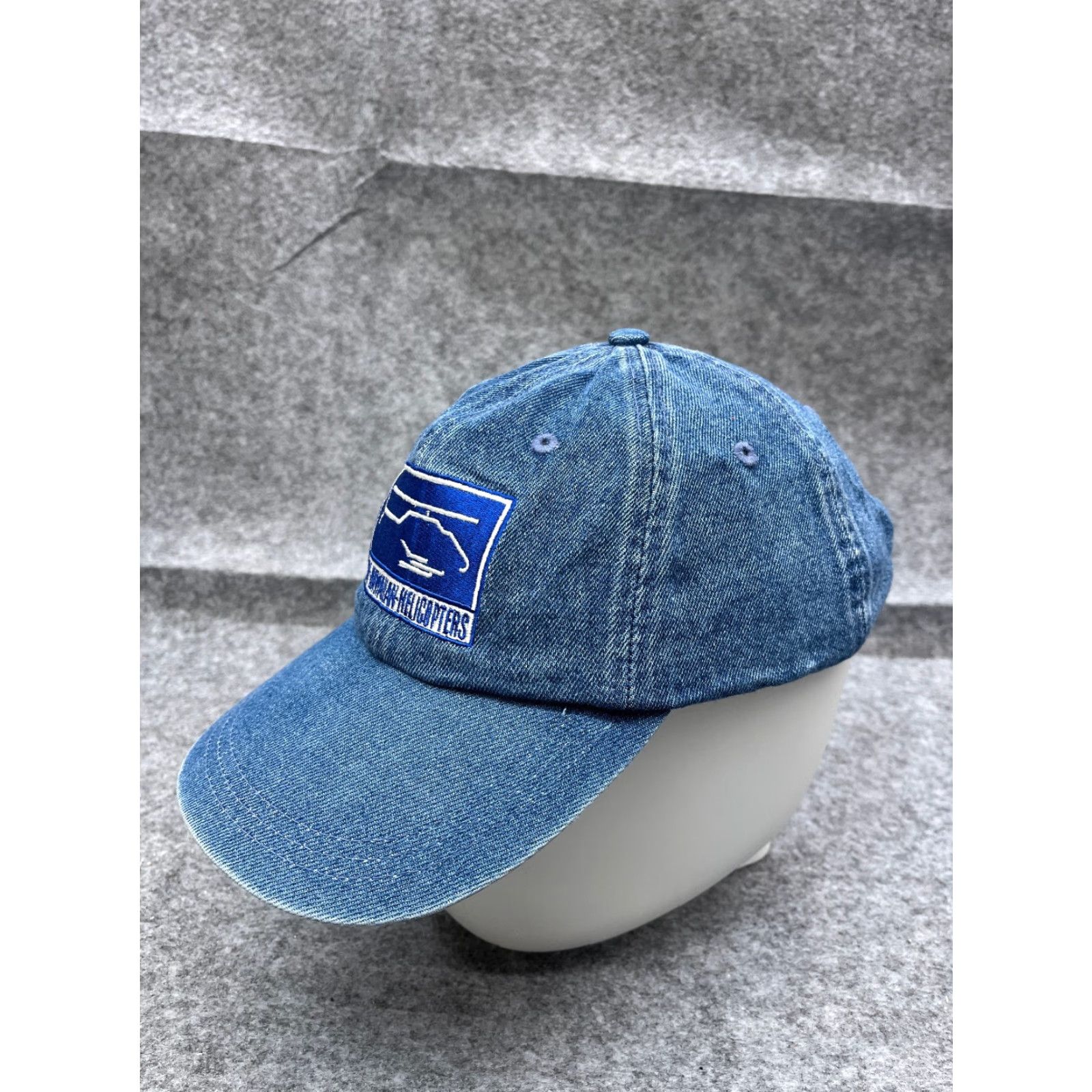 Vintage Vintage Falcon Headwear Hawaiian Shirt Cap Adult One Size Denim Cotton Beach Travel Mens Size ONE SIZE - 4 Thumbnail