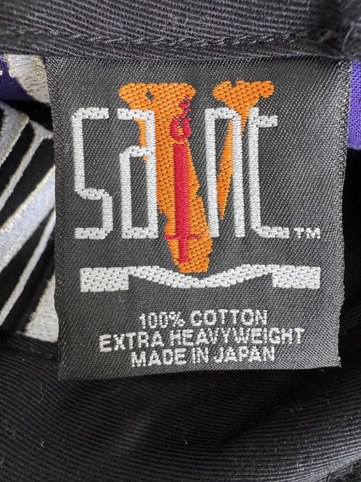 Saint Michael × Vlone Saint Michael x Vlone Cap “Purple” Size ONE SIZE - 3 Thumbnail
