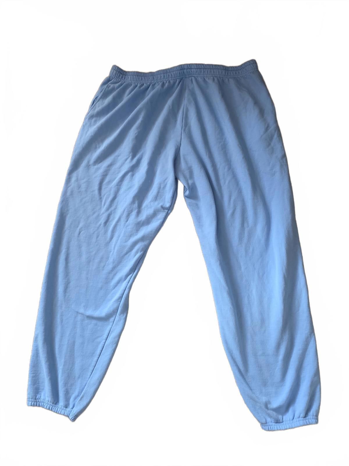 Athletic Works Athletic Works Light Blue Casual Sweatpants Mens 3XL XXXL Size US 44 / EU 60 - 4 Thumbnail