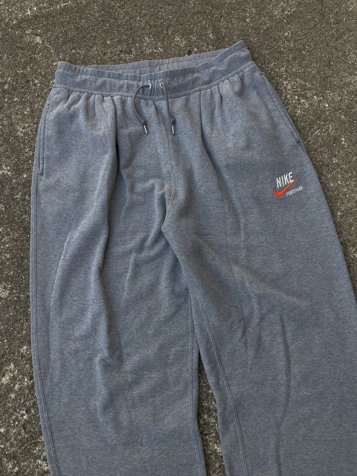 Nike × Vintage Nike baggy wide leg sweatpants balenciaga style Size US 38 / EU 54 - 4 Thumbnail