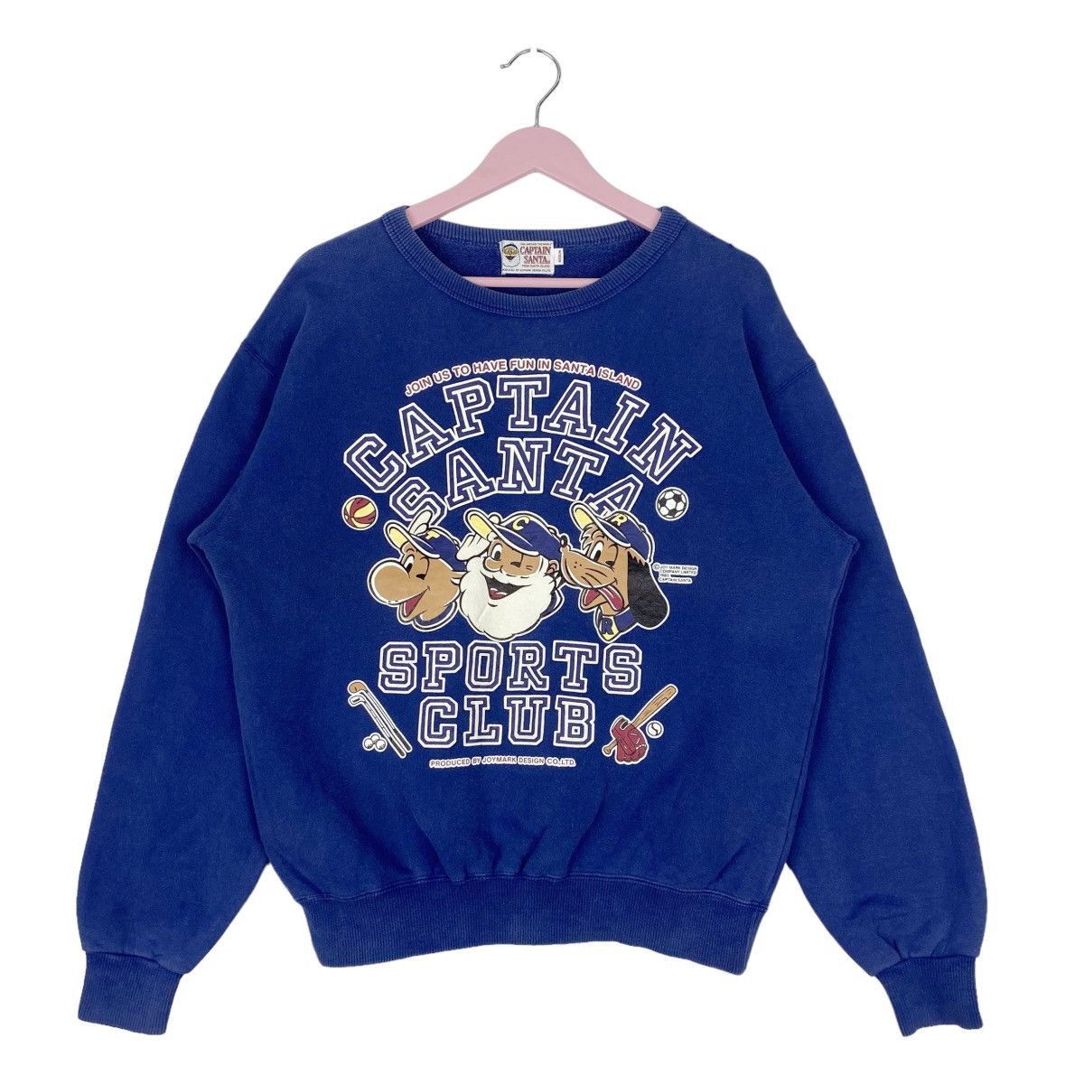 Designer × Vintage Captain Santa Sweatshirt Crewneck Pullover Jumper Size L Size US L / EU 52-54 / 3 - 1 Thumbnail