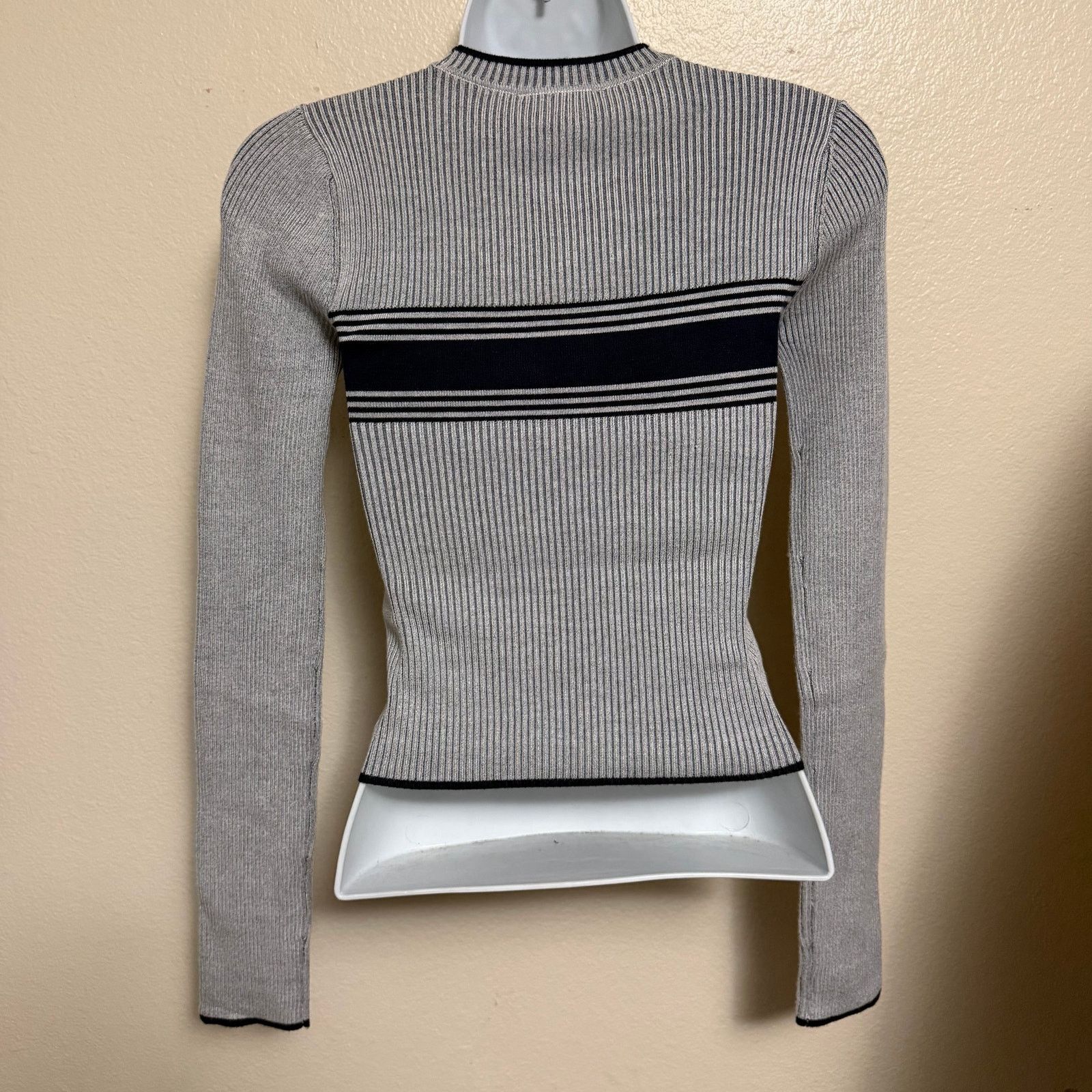 Guess Guess Originals Logo 'Go Jacquard' Sweater Top Womens Size M Size M / US 6-8 / IT 42-44 - 5 Thumbnail