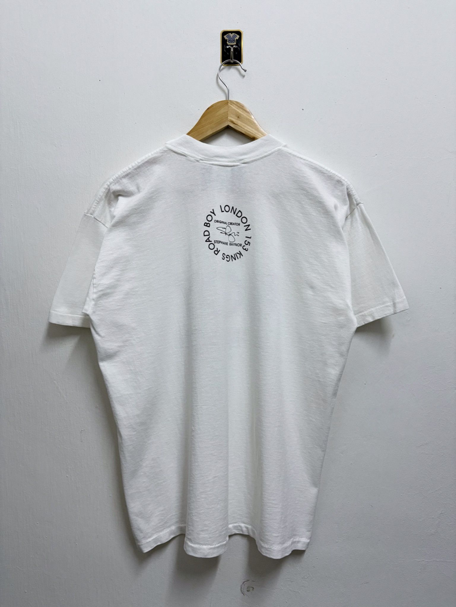 Boy London Vintage 90's Boy London - Anarchy Stephane Raynor T-Shirt Size US M / EU 48-50 / 2 - 2 Thumbnail