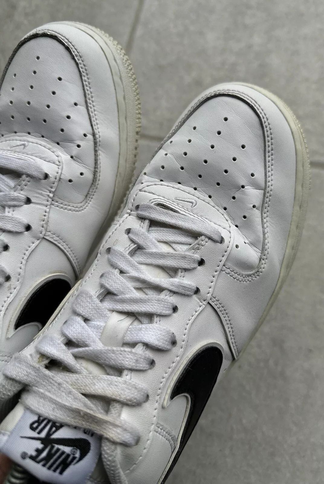Nike Nike Air Force 1 Mens Shoes White Sneakers Size US 8 / EU 41 - 8 Thumbnail