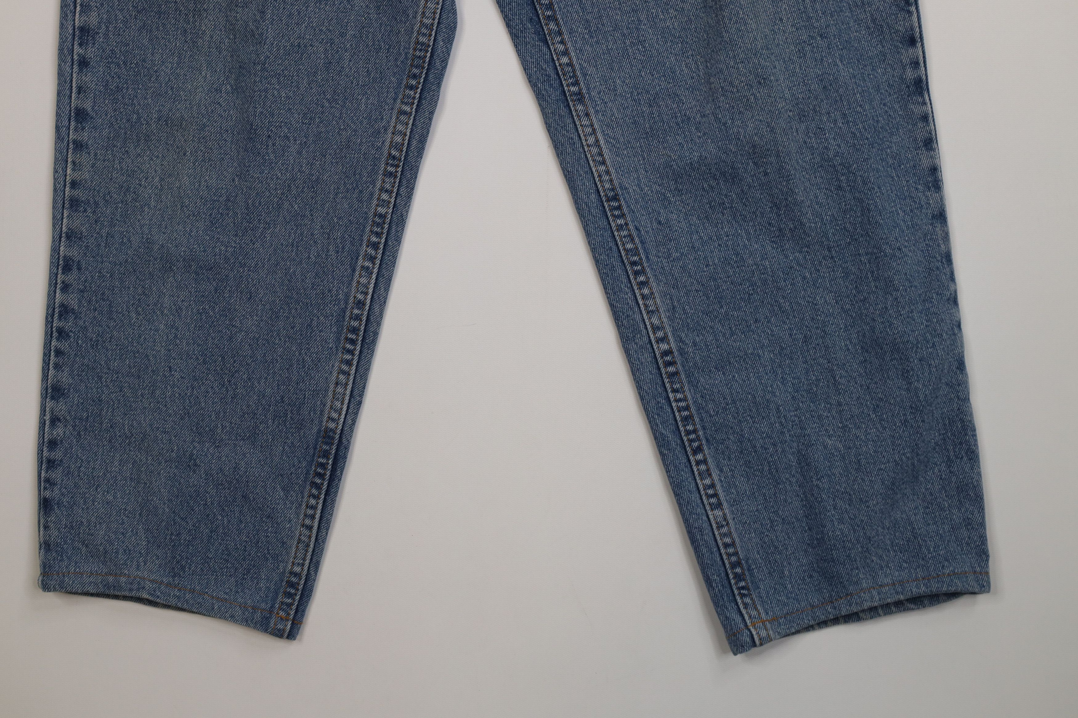 Levi's Vintage 90s Levis 512 Short Slim Tapered Leg Denim Jeans USA Size 36" / US 14 / IT 50 - 4 Thumbnail