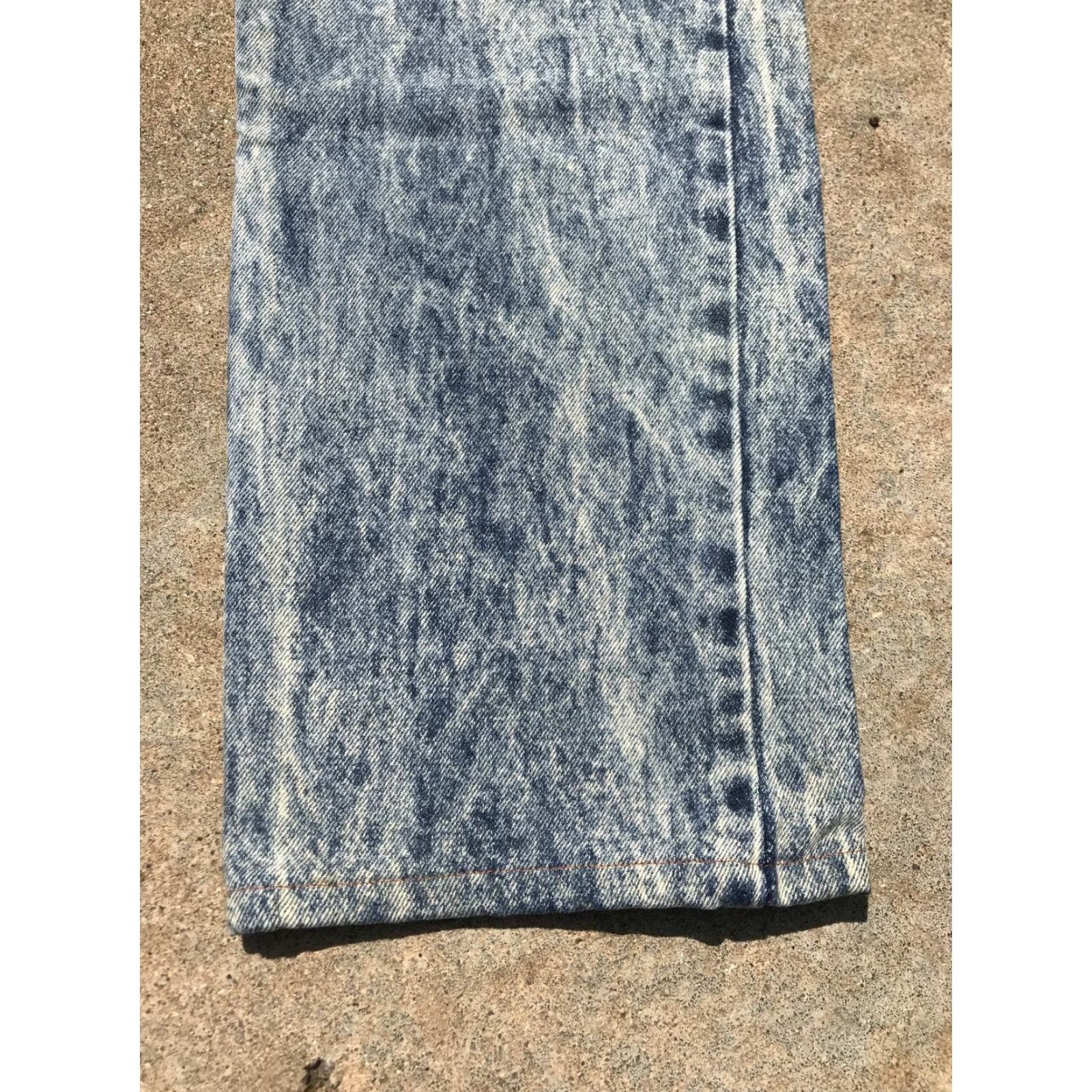 Vintage VINTAGE Gitano Acid Wash Jeans Mens 36x32.5 Regular Fit Distressed 90s Size US 36 / EU 52 - 5 Thumbnail