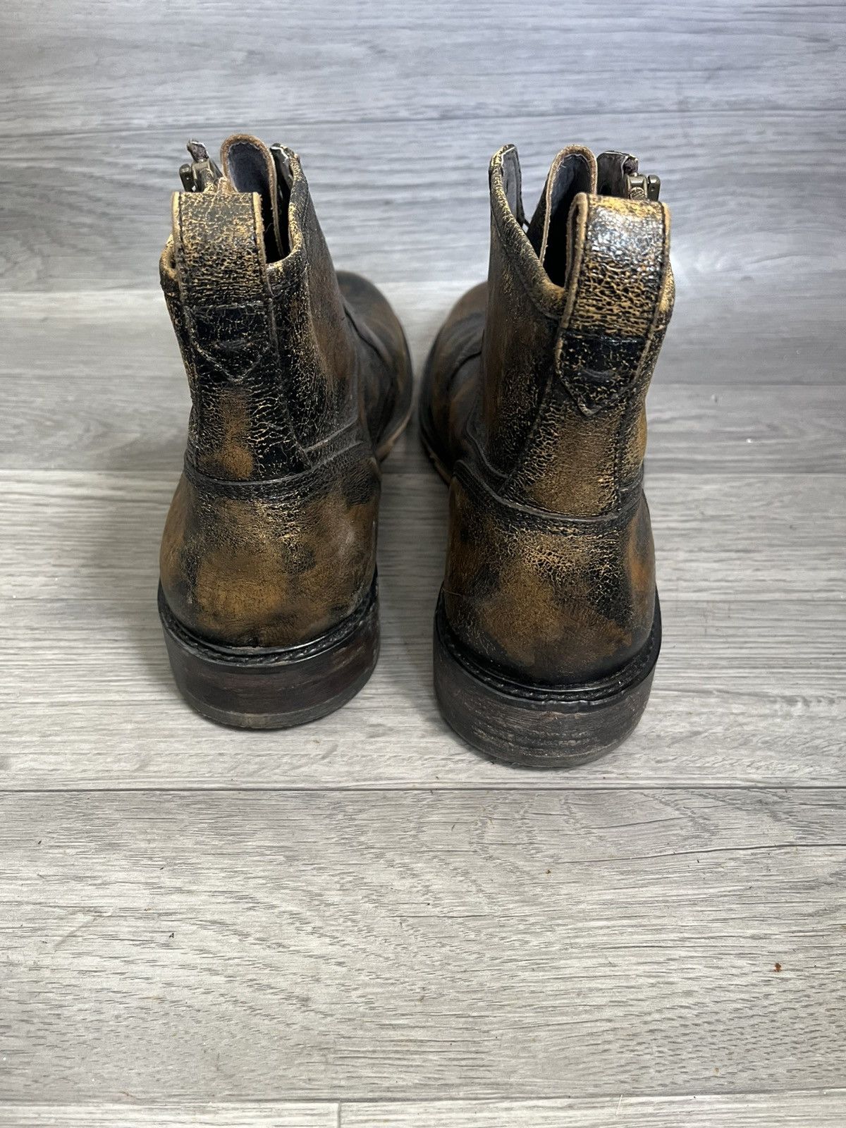 John Varvatos John varvatos painted boots like margiela sz 12 Size US 12 / EU 45 - 6 Thumbnail