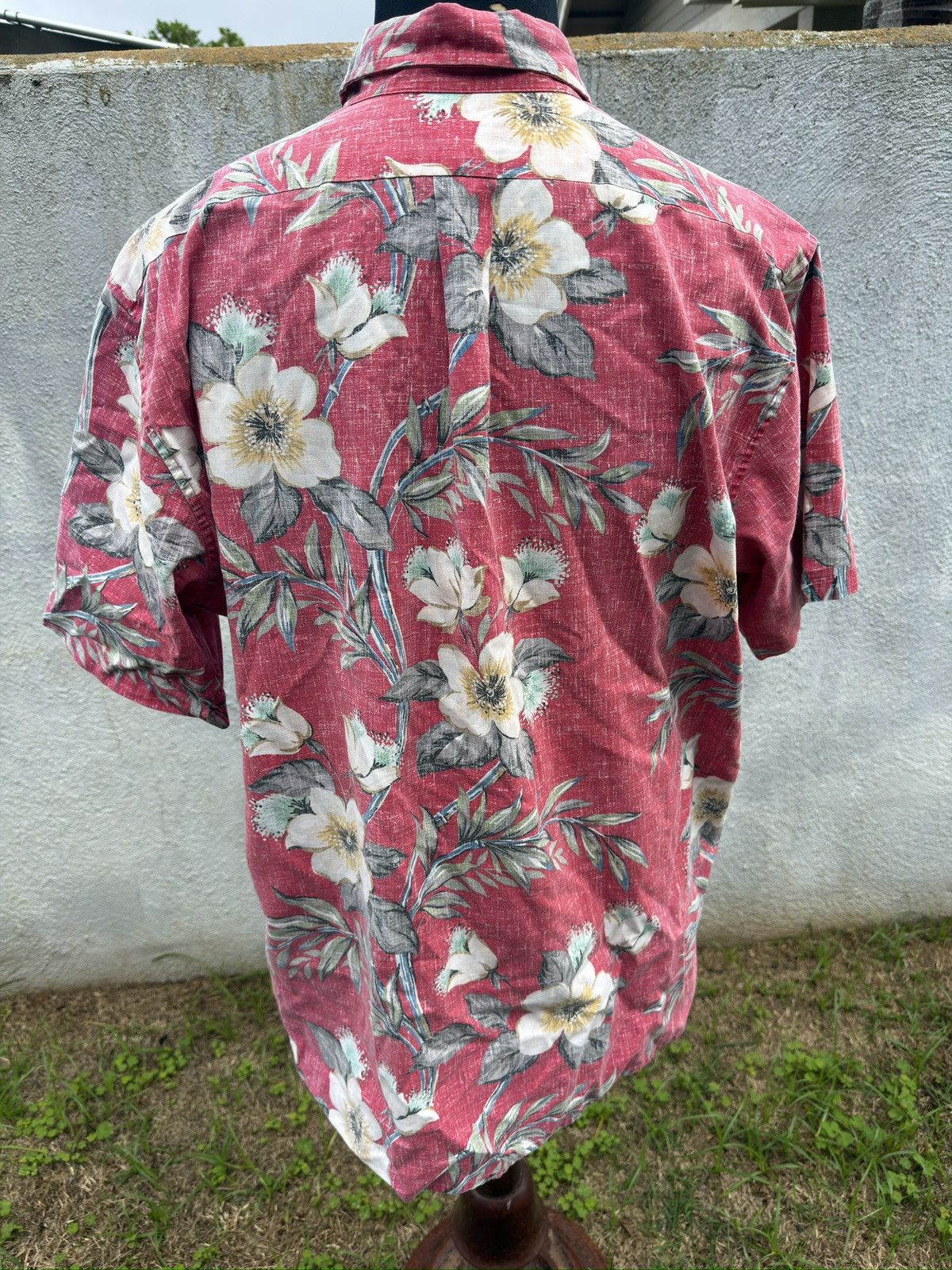Reyn Spooner PreOwned Reyn Spooner Red Hawaiian Print Men's XXL Size US XXL / EU 58 / 5 - 2 Thumbnail