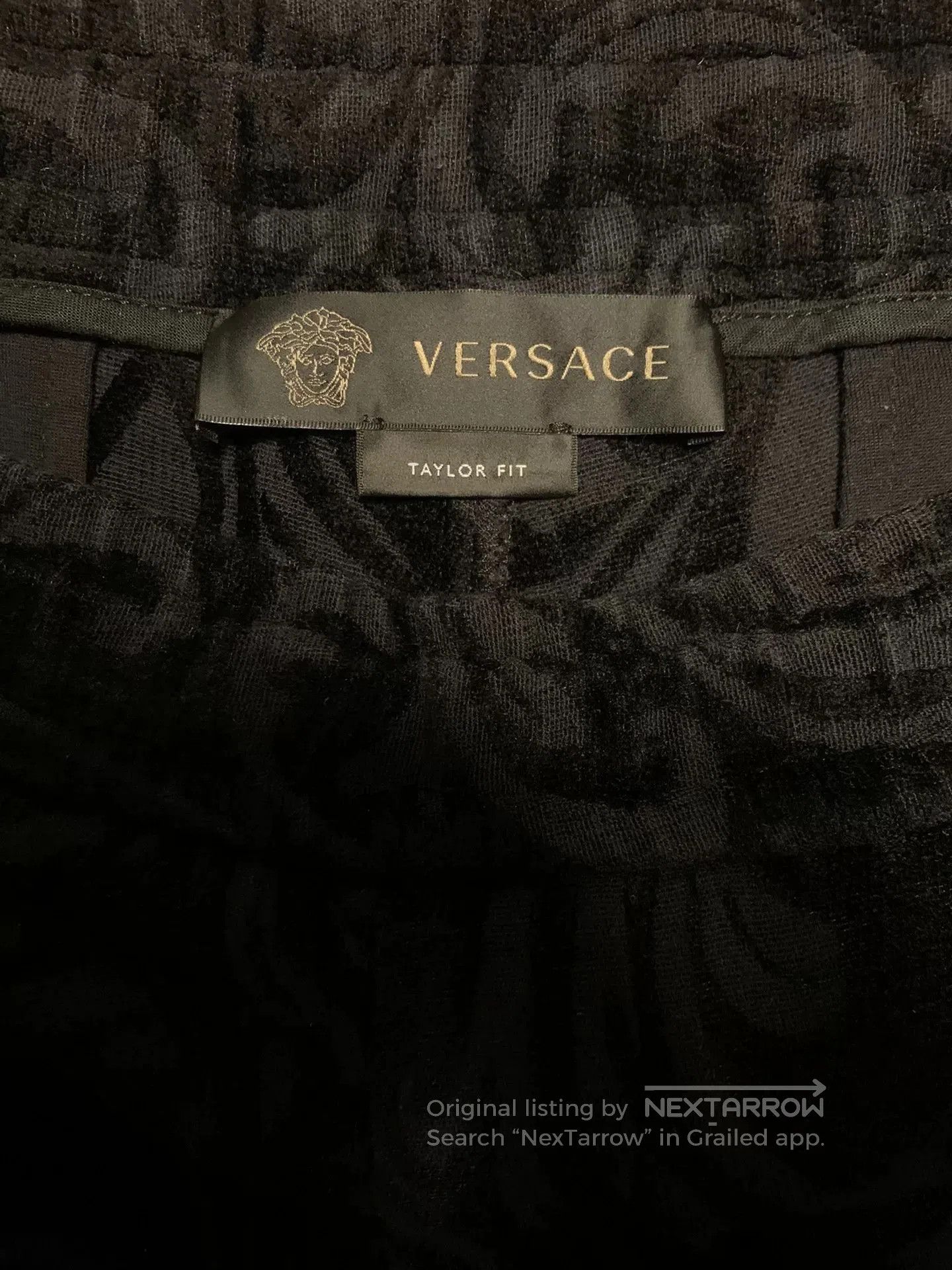 Japanese Brand Versace Men's Baroque Print Casual Pants. Size US 33 - 3 Thumbnail