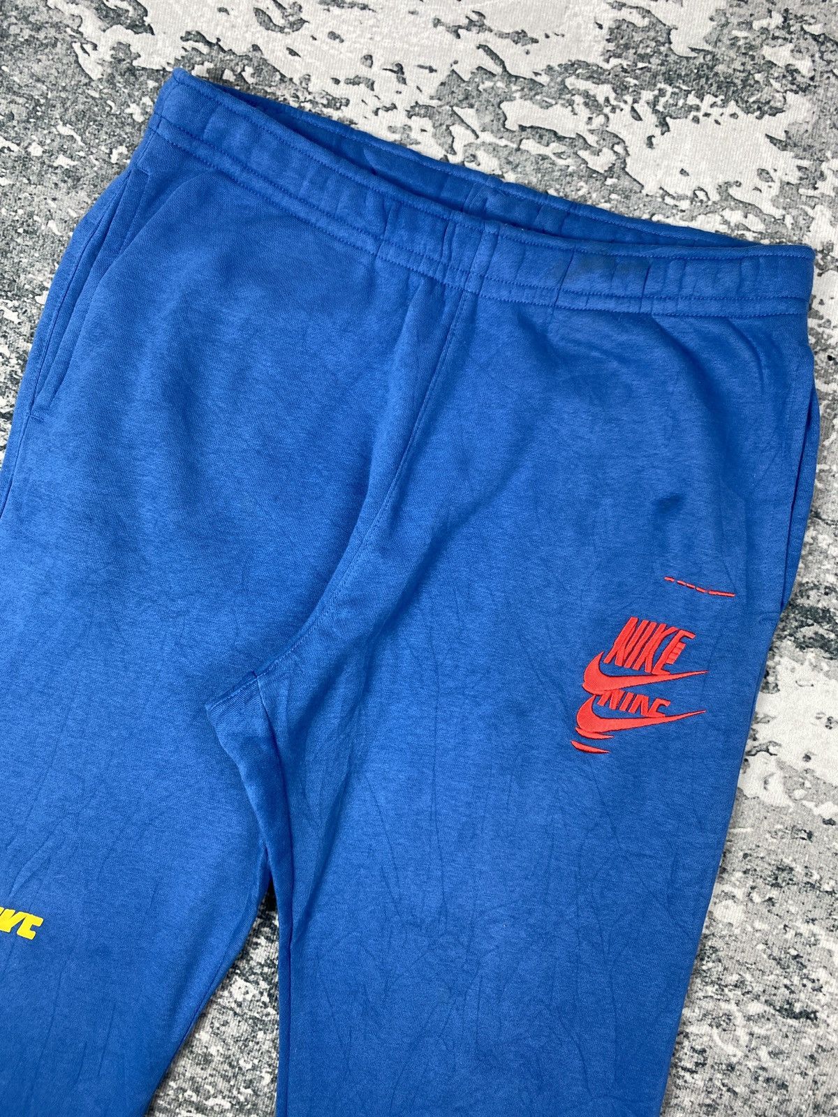 Nike × Vintage Vintage Nike Multi Logo Sweatpants Size US 32 / EU 48 - 2 Thumbnail