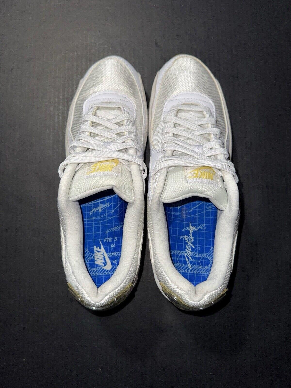 Nike Nike Men's Air Max 90 SE Frank Rudy White DV1734-100 Sz 12 Size US 12 / EU 45 - 8 Thumbnail