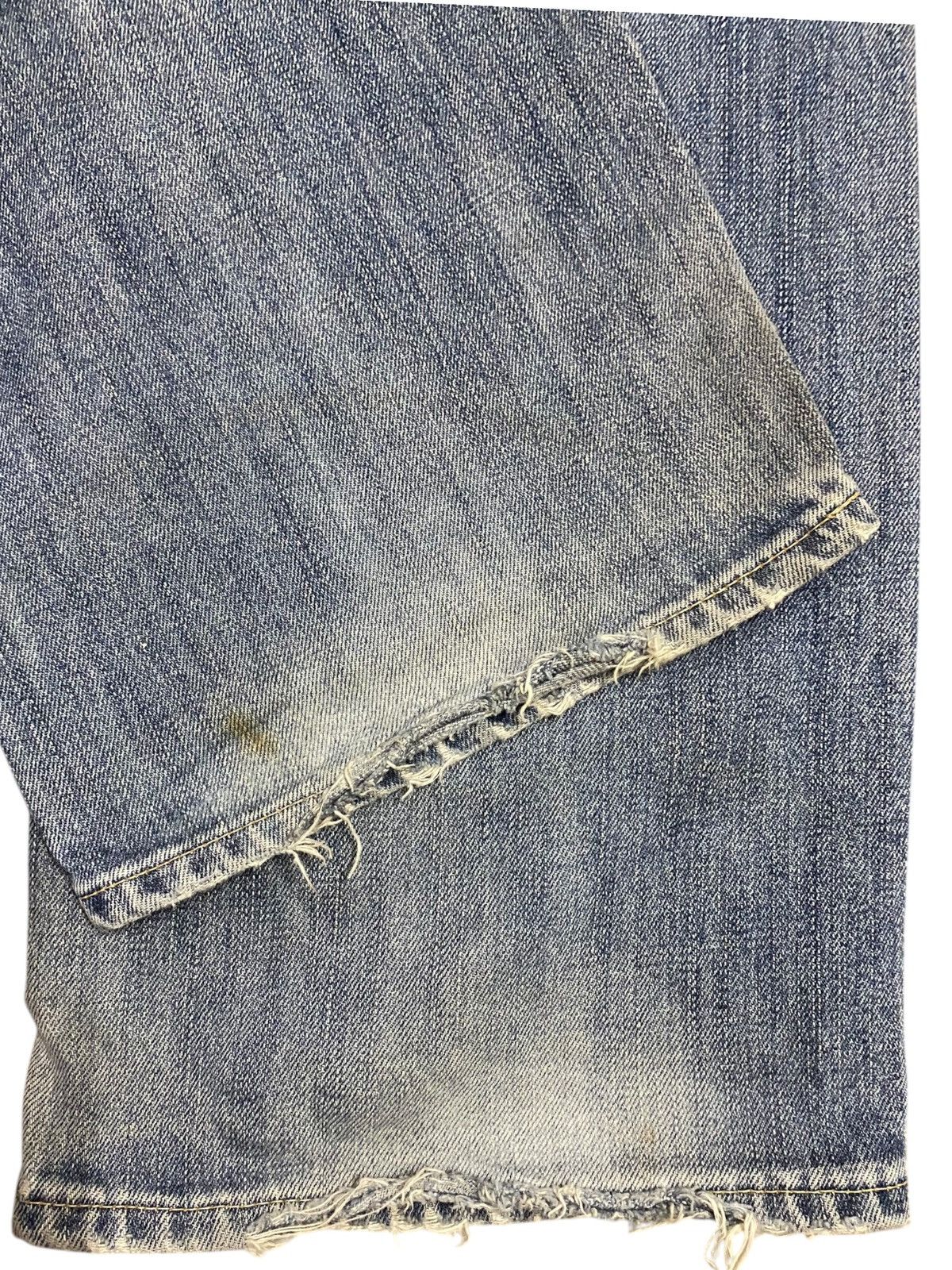 Japanese Brand Vtg Japanese Brand Uniqlo Faded Wash Distressed Loose Jeans Size US 36 / EU 52 - 12 Thumbnail