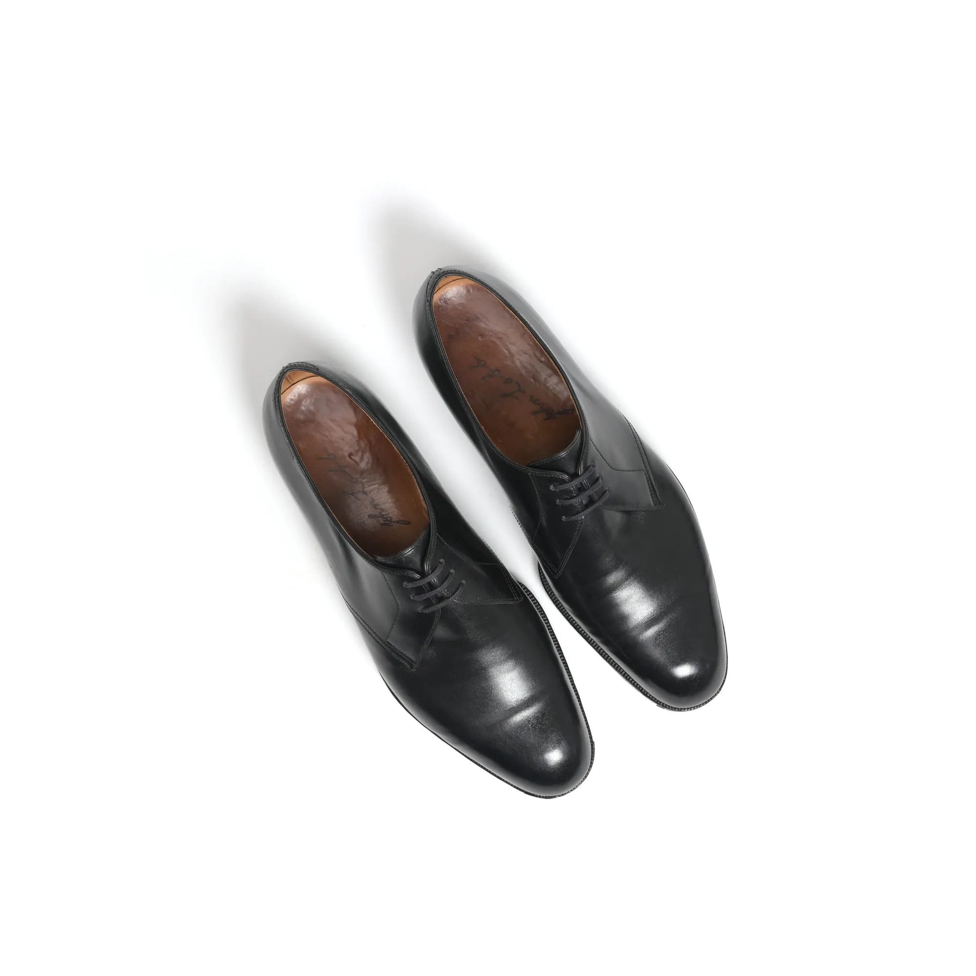 John Lobb JOHN LOBB PARIS bespoke black derby (8 UK) Size US 8.5 / EU 41-42 - 6 Thumbnail