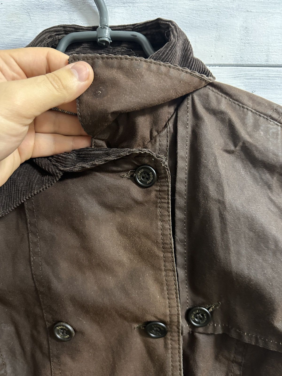 Barbour Rare Luxury Jacket Barbour 100% Waxed Cotton England Size M / US 6-8 / IT 42-44 - 14 Thumbnail