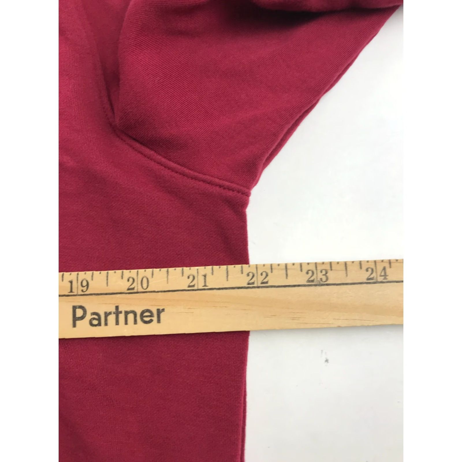 Banana Republic Banana Republic Shirt Mens Size Large Red Quarter Zip Pullover Long Sleeve T-Shirt Size US L / EU 52-54 / 3 - 3 Thumbnail