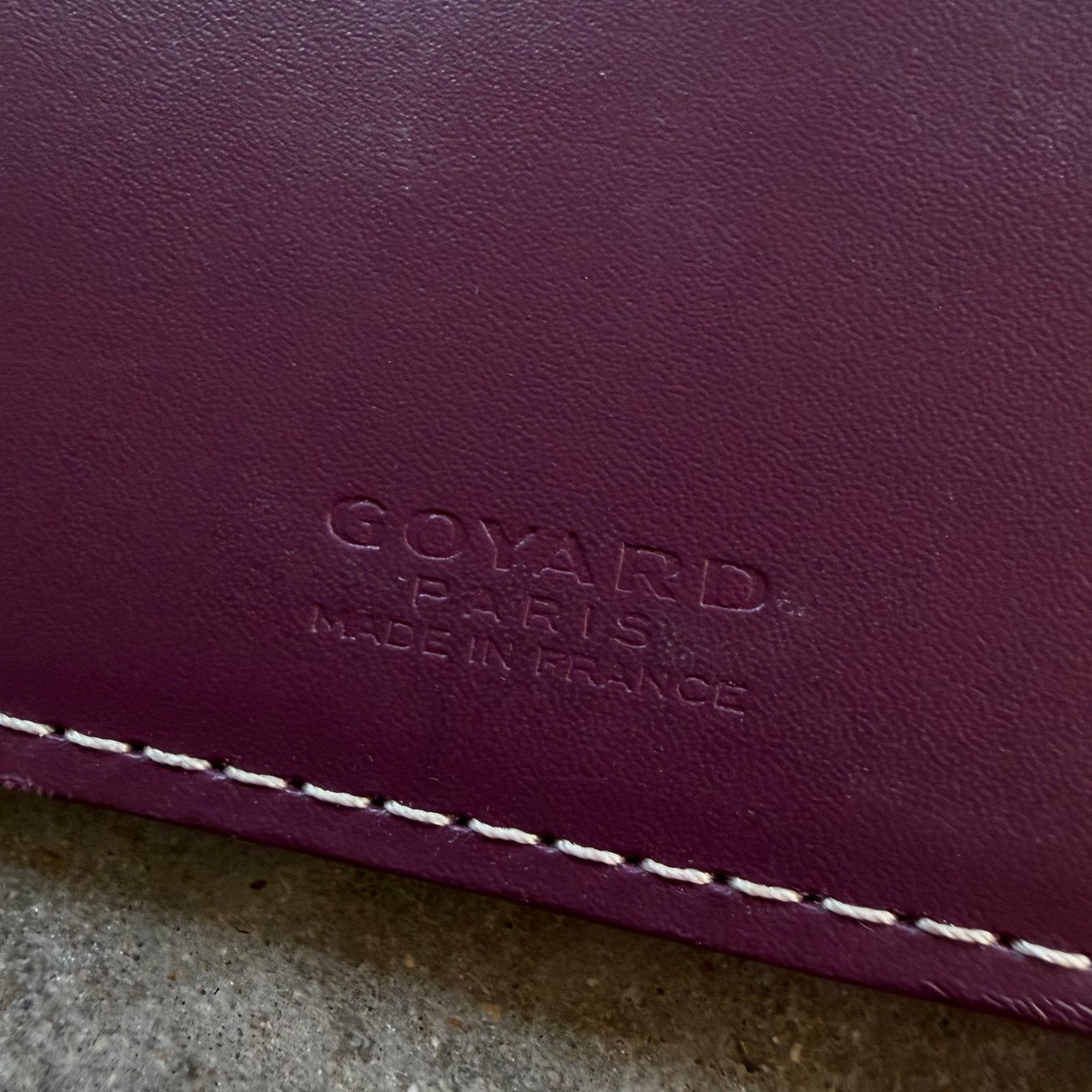 Goyard Goyard Goyardine Grenelle Journal Cover Red Size ONE SIZE - 7 Thumbnail