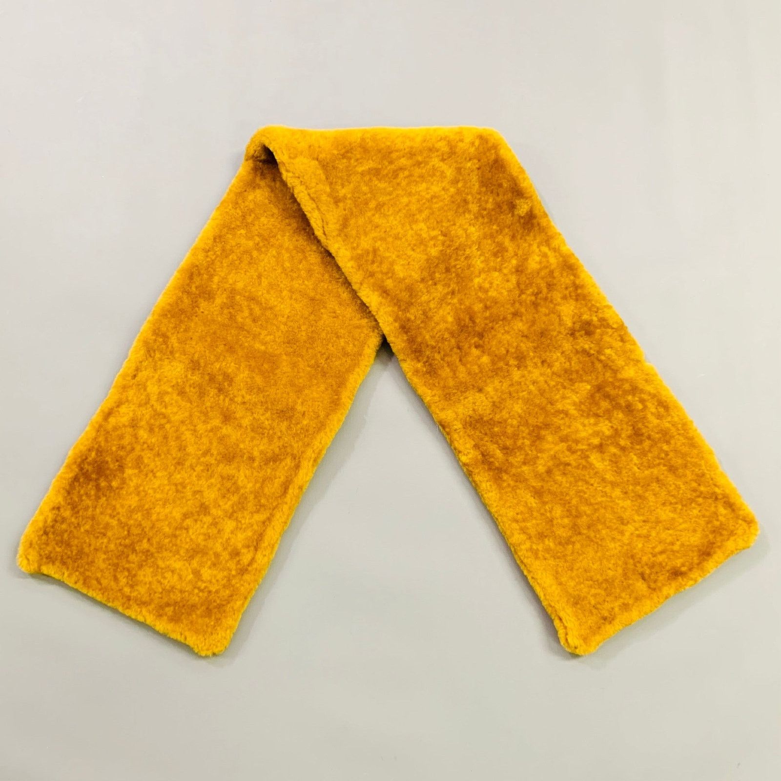 Emporio Armani EMPORIO ARMANI Camel Faux Fur Neck Scarf Size ONE SIZE - 3 Thumbnail
