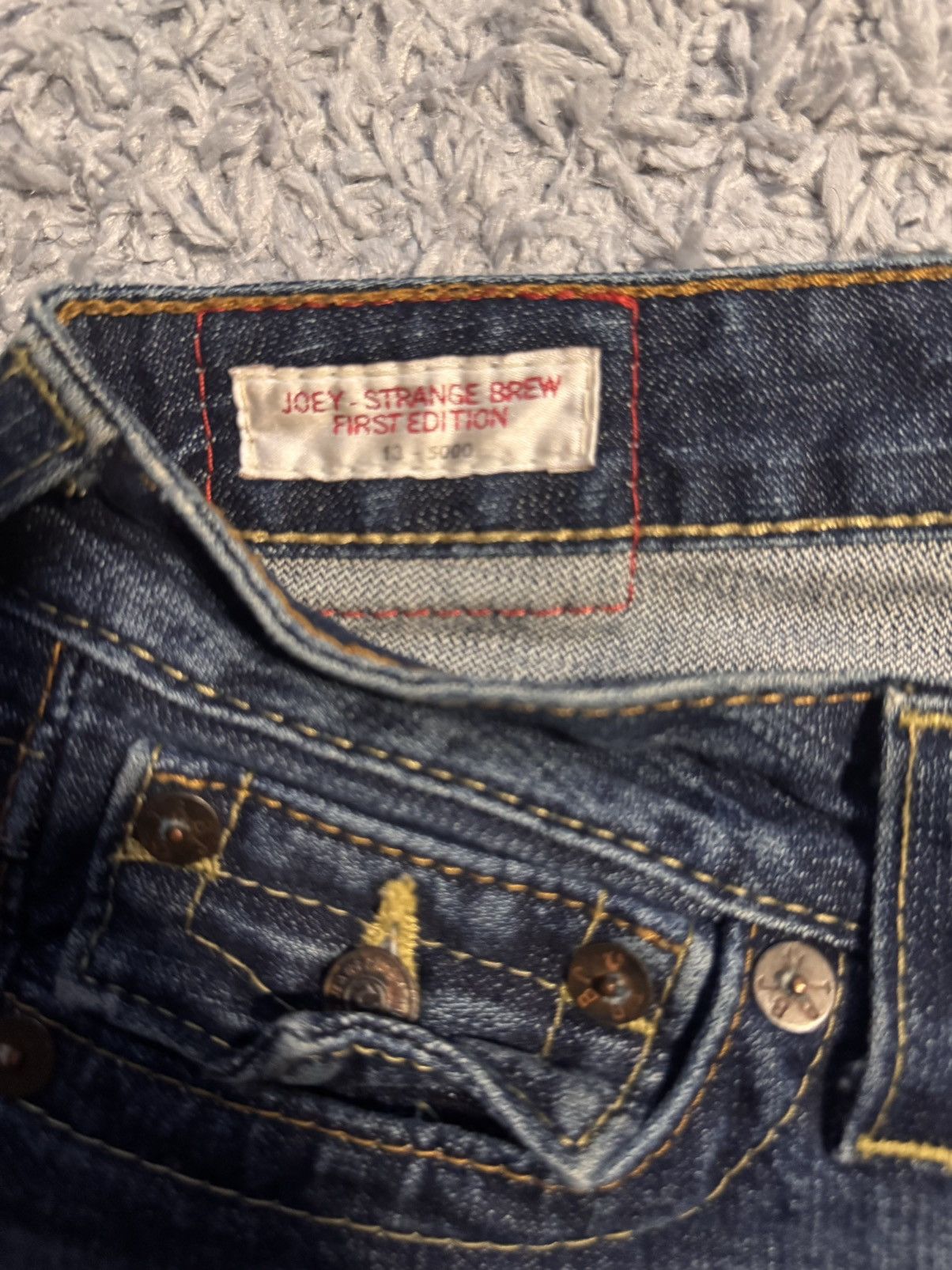 True Religion × Vintage True Religion jeans Size 27" / US 4 / IT 40 - 3 Thumbnail