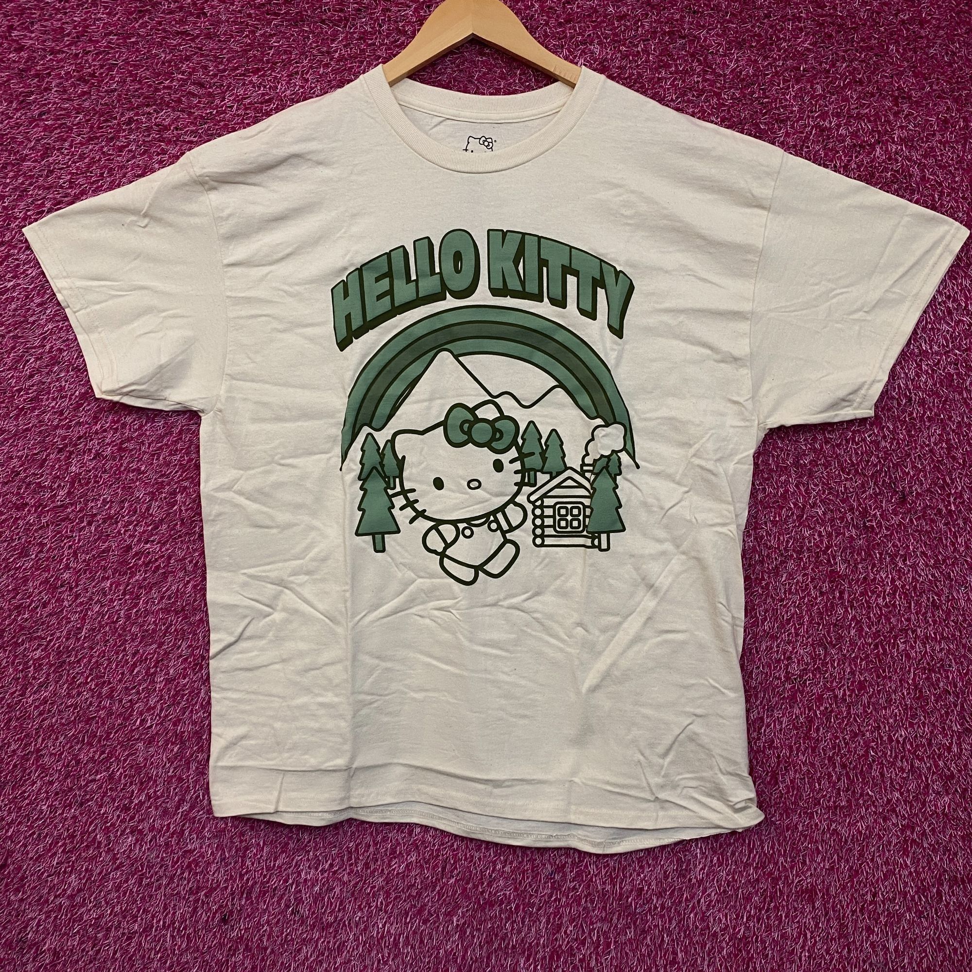 Other Sanrio Hello Kitty Outdoors Cute Graphic T-Shirt Large Size US L / EU 52-54 / 3 - 1 Thumbnail