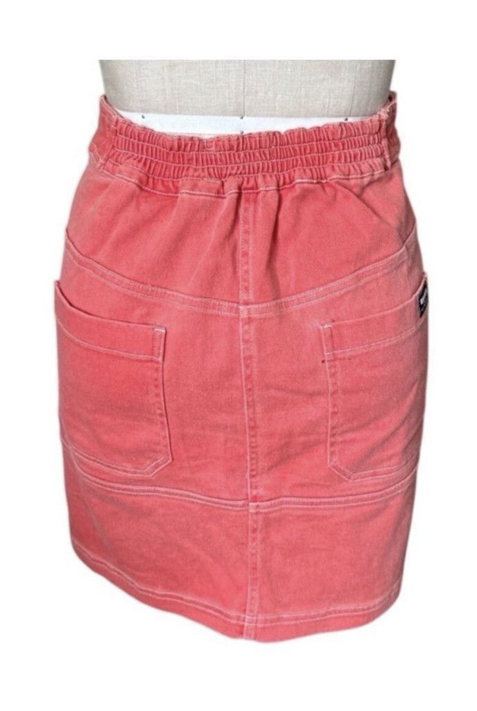 Wildfang Wildfang The Essential Denim Work Skirt Large Retails $98 Size 34" / US 12 / IT 48 - 7 Thumbnail