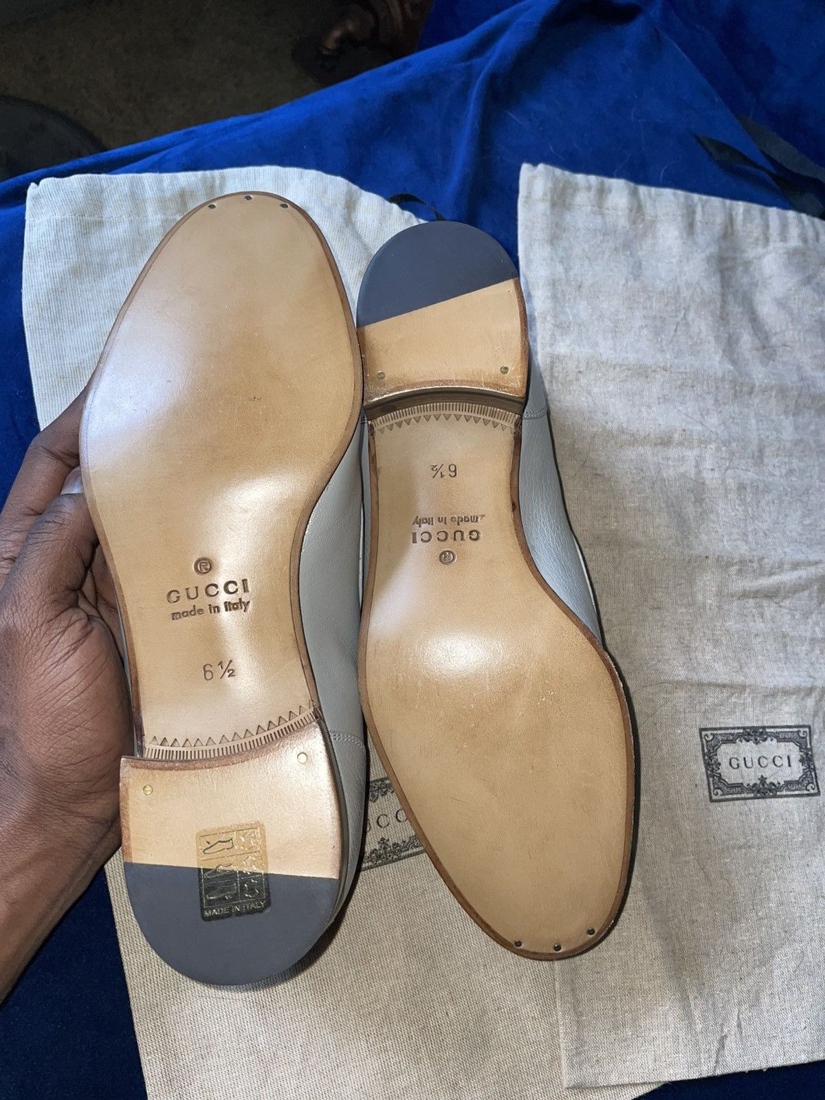Gucci Gucci leather loafer Size US 7.5 / EU 40-41 - 6 Thumbnail