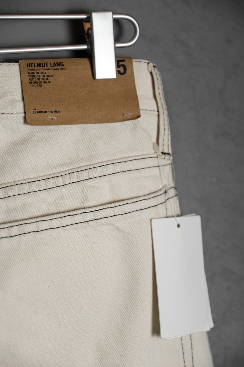 Helmut Lang Helmut Lang Mid-rise Natural Slim Jeans Size US 30 / EU 46 - 6 Thumbnail