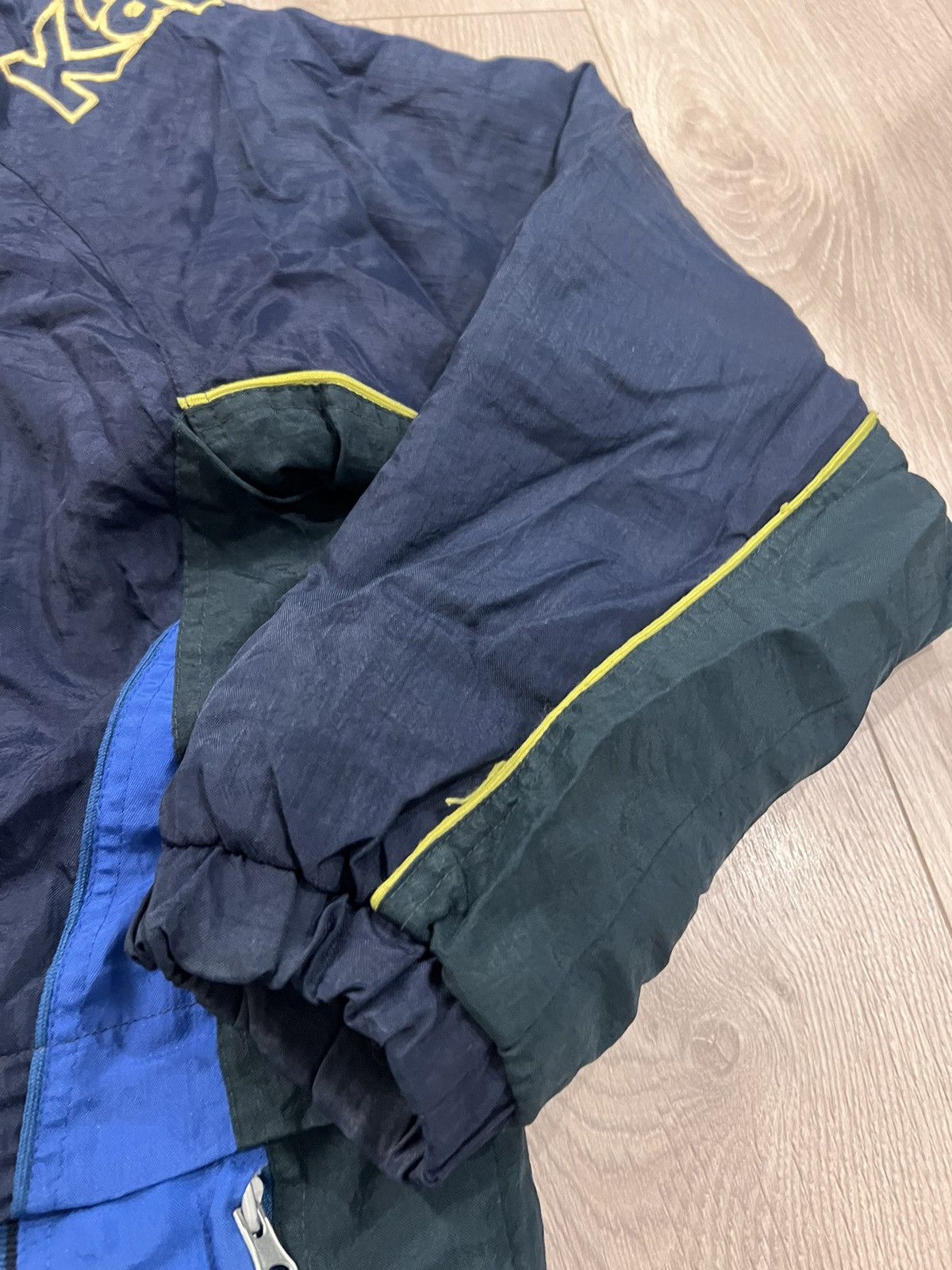 Kappa × Vintage Vintage 90s Kappa Bench Sideline Soccer Jacket Mid Weight Size US L / EU 52-54 / 3 - 3 Thumbnail