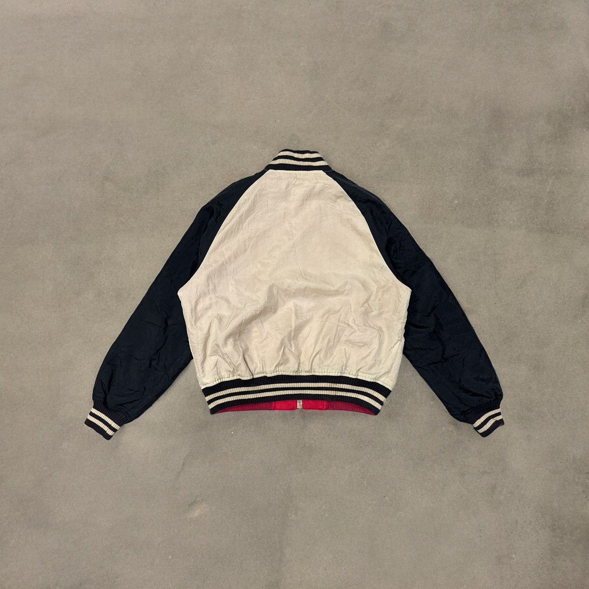 Harley Davidson × Vintage VINTAGE HARLEY DAVIDSON REVERSIBLE BOMBER JACKET Size US M / EU 48-50 / 2 - 2 Thumbnail