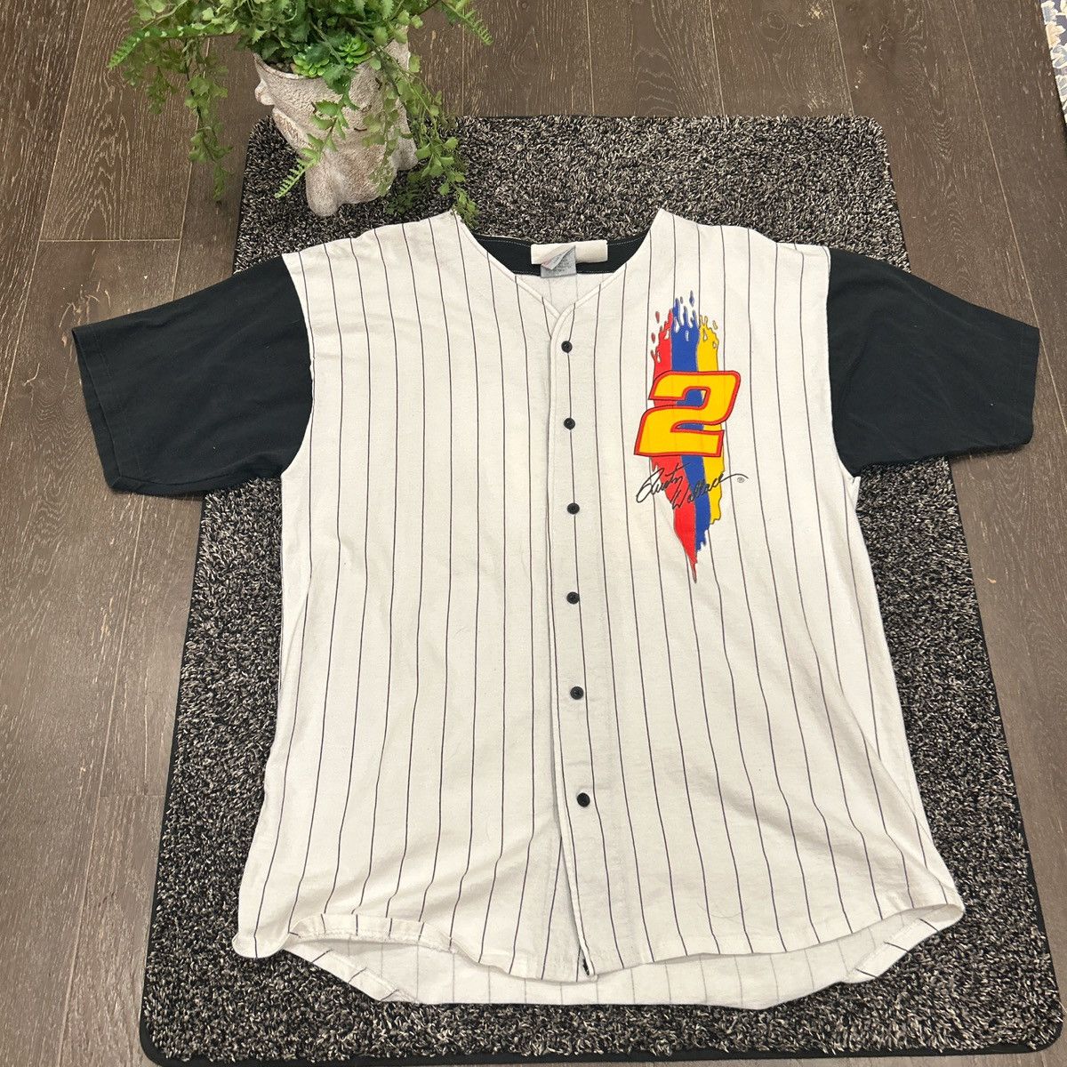 Vintage Vintage Wallace 2 jersey-style button-up Size US XL / EU 56 / 4 - 1 Thumbnail