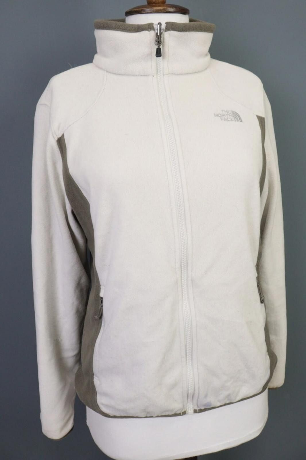 The North Face The North Face Beige Full Zip Fleece Jacket Size M Size M / US 6-8 / IT 42-44 - 8 Thumbnail