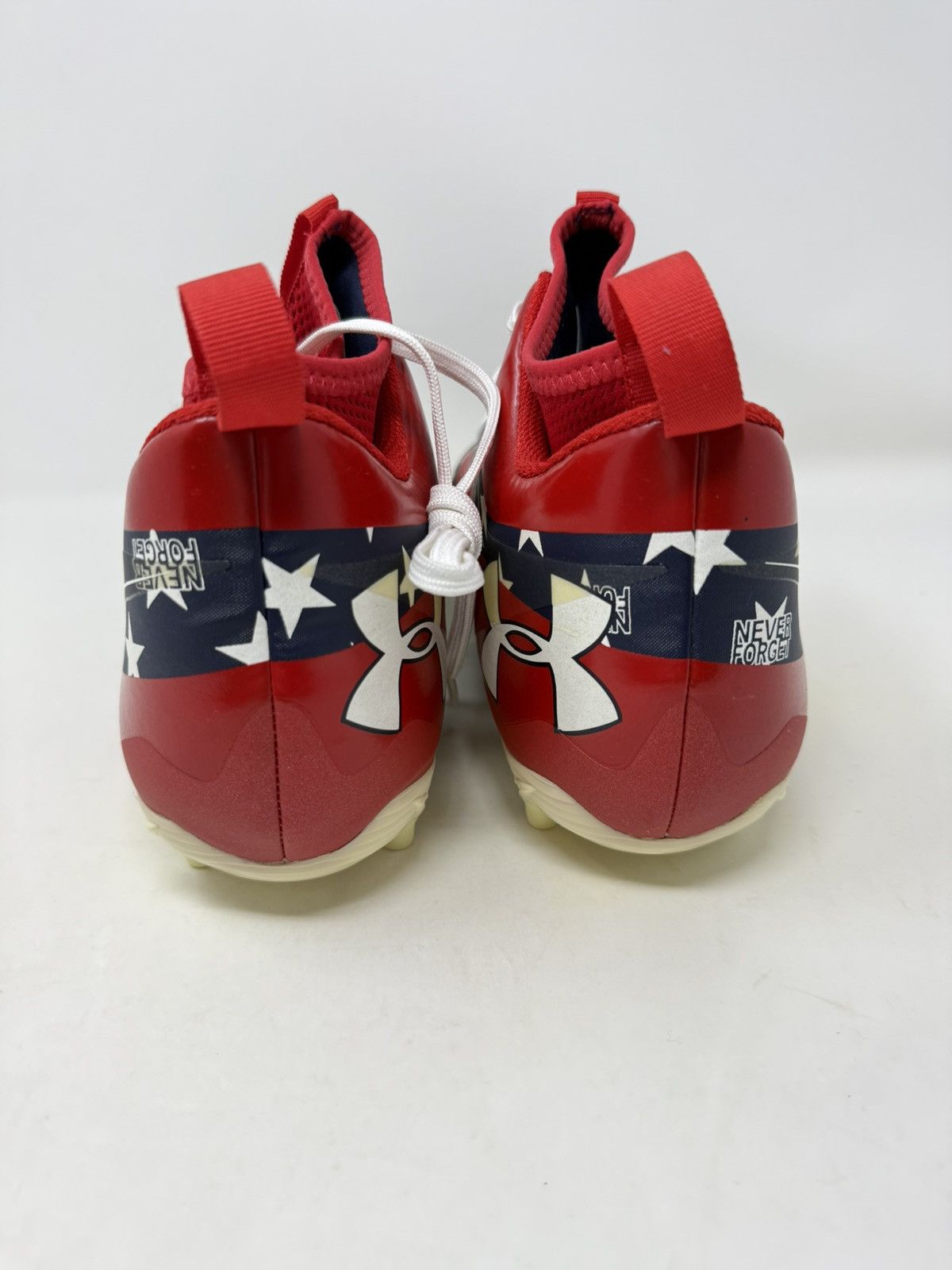 Under Armour Under Armour Nitro Football Cleats Never Forget 1290962-402 Size US 14 / EU 47 - 5 Thumbnail