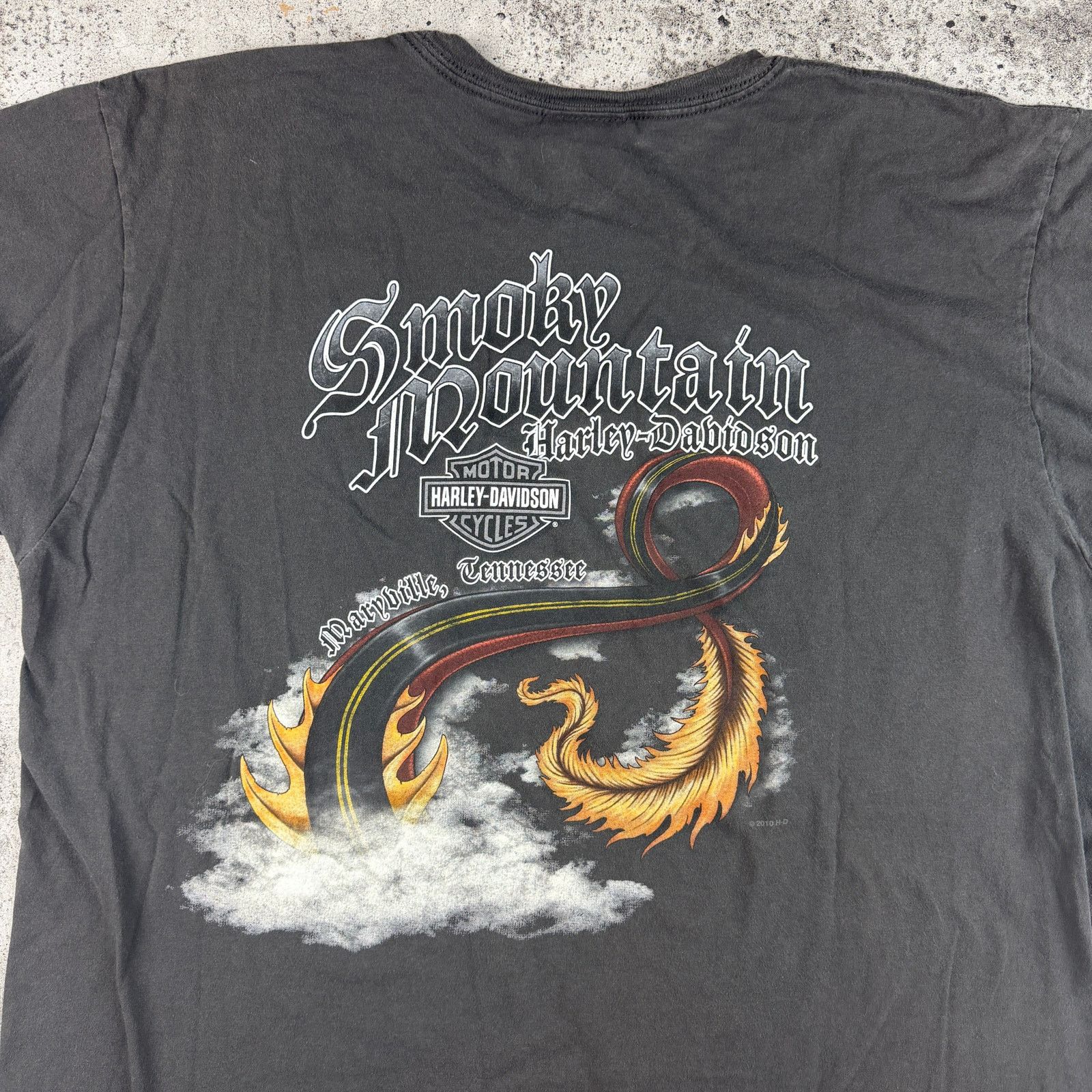 Harley Davidson Smoky Mountain Harley Davidson Tail Of The Dragon Shirt XL Size US XL / EU 56 / 4 - 5 Thumbnail