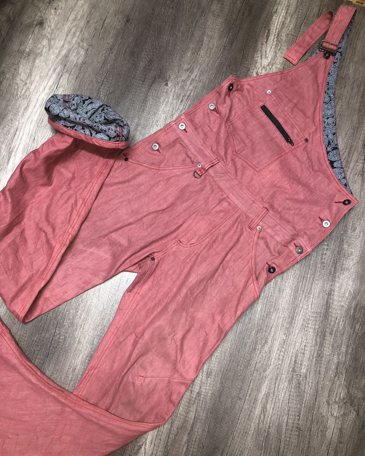 Designer × Japanese Brand Japanese Brand Overall Rare Design Unisex Size US 36 / EU 52 - 5 Thumbnail