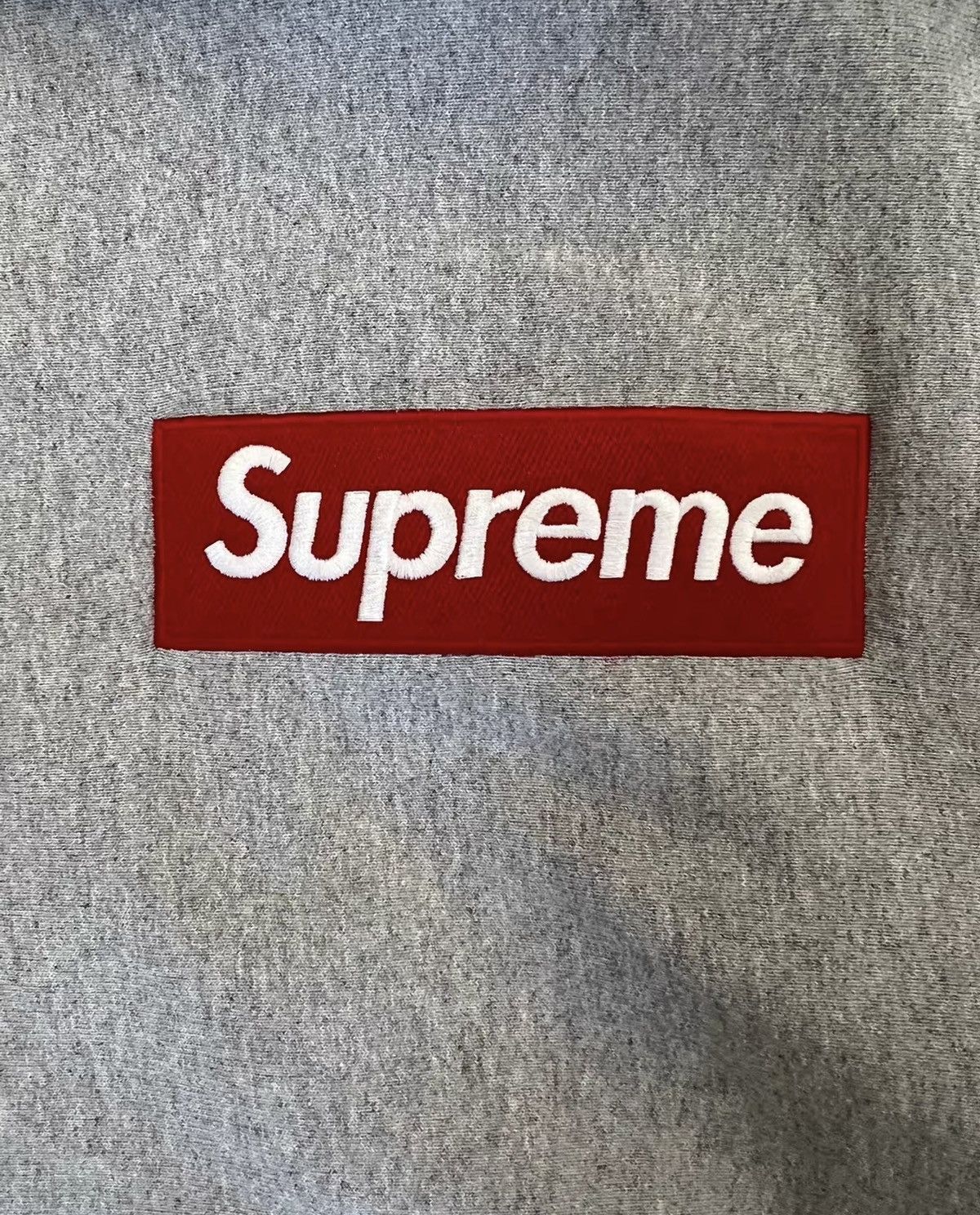 Supreme Supreme fw16 red on grey box logo hoodie hooded sweatershirt Size US S / EU 44-46 / 1 - 3 Thumbnail