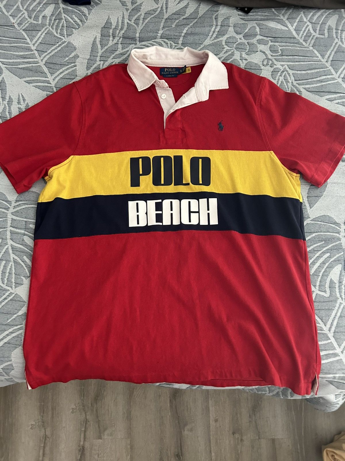 Polo Ralph Lauren Polo Beach rugby Shirt Size US XL / EU 56 / 4 - 1 Thumbnail