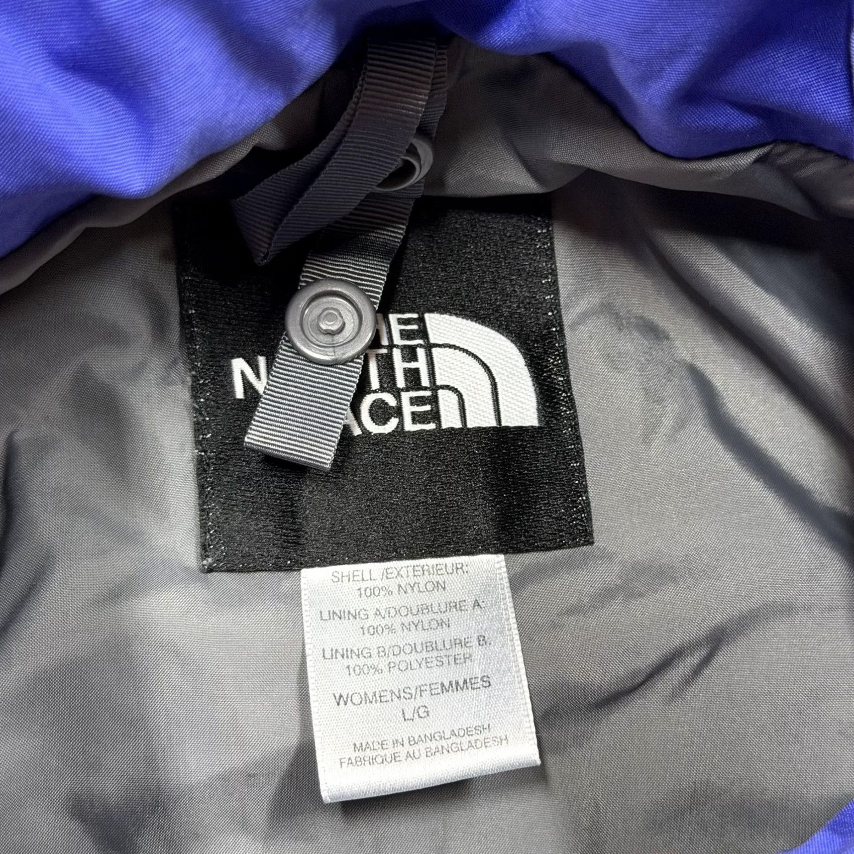 The North Face The North Face Jacket Womens L Blue HyVent Hooded 3-in-1 Full Zip Size L / US 10 / IT 46 - 3 Thumbnail