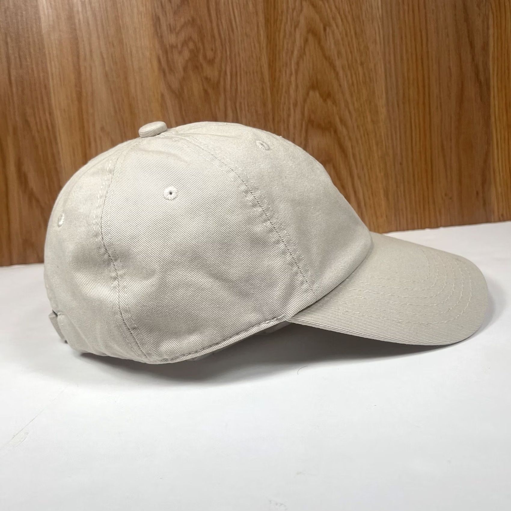 Vintage EMPRN Hat Womens Beige Adjustable StrapBack Baseball Cap One Size Fits All Size ONE SIZE - 6 Thumbnail
