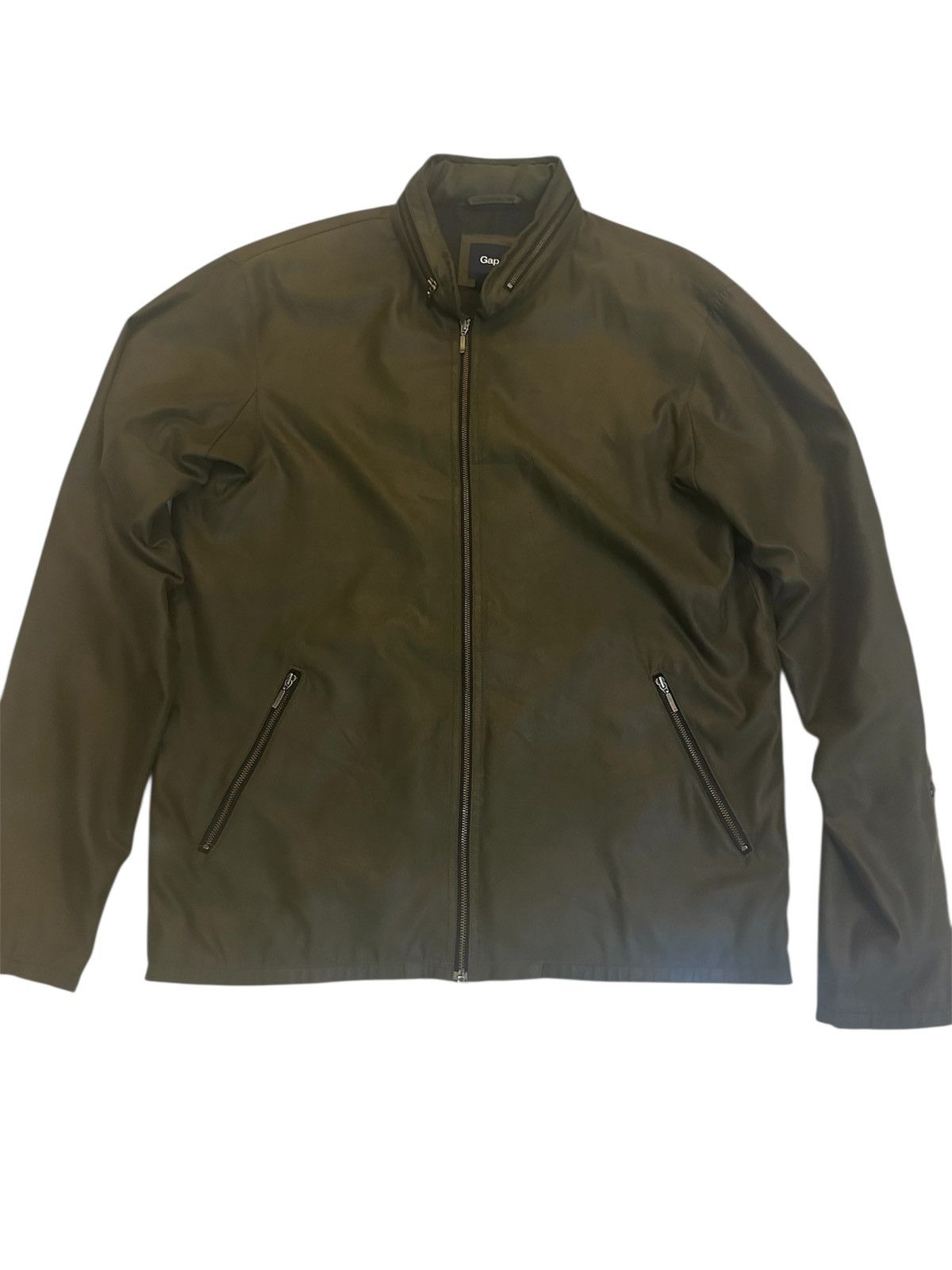 Gap Leather jacket vintage by GAP Size US L / EU 52-54 / 3 - 2 Thumbnail