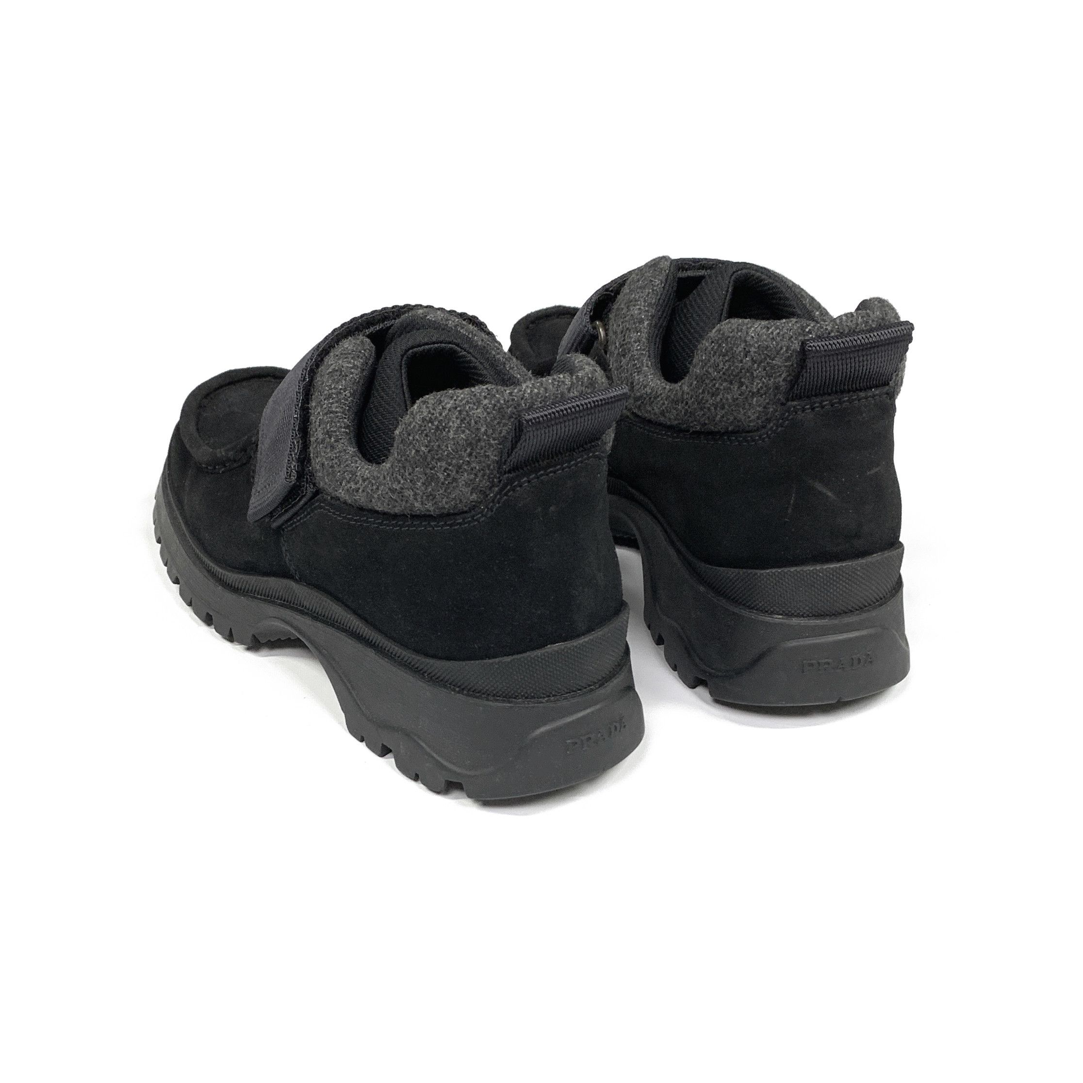 Prada Vtg Velcro Strap Trekking Boots Size US 7.5 / IT 37.5 - 7 Thumbnail