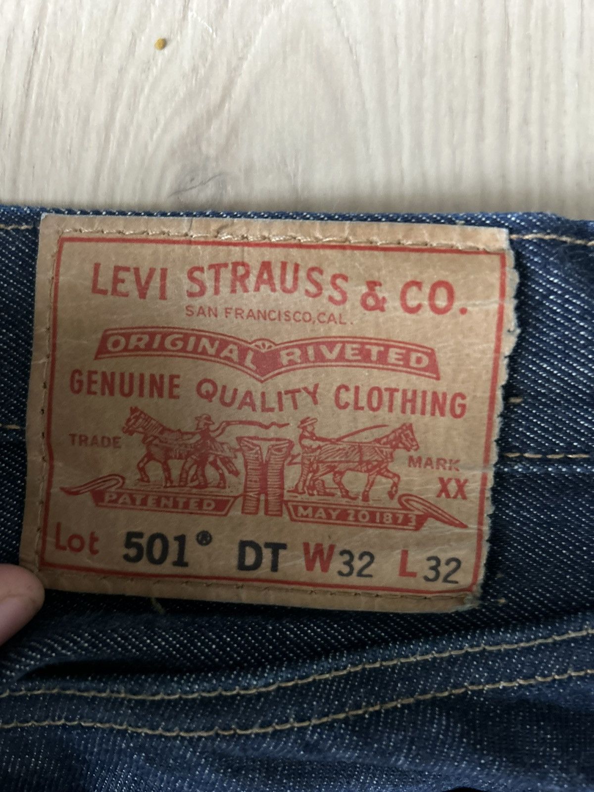 DENIM TEARS Denim Tears x Levis 501 Flower Denim Size US 32 / EU 48 - 3 Thumbnail