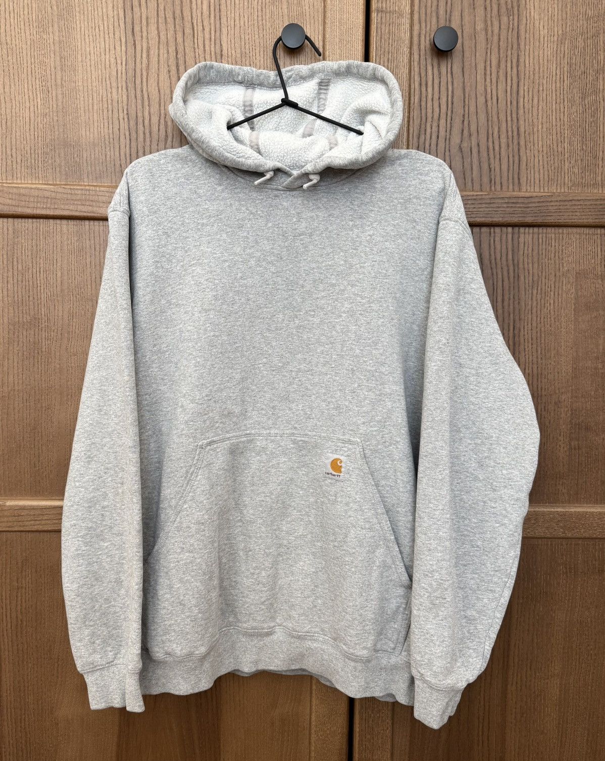 Carhartt Vintage Carhartt Original Fit Gray Hoodie made in Mexico Size US M / EU 48-50 / 2 - 1 Thumbnail