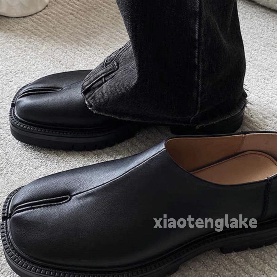 Vintage Unisex outdoor utility punk tabi slip on leather shoes Size US 10 / EU 43 - 9 Thumbnail