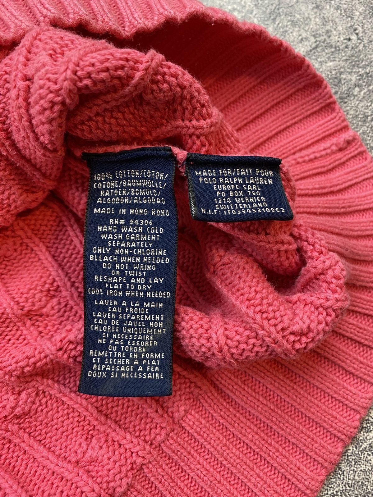 Polo Ralph Lauren × Vintage Polo Ralph Lauren Sweater Knitted Size S / US 4 / IT 40 - 10 Thumbnail