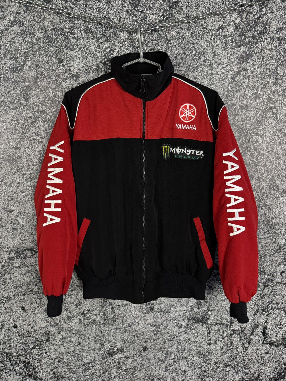 Yamaha Vintage Yamaha Monster Energy Racing Jacket Formula 1 Moto Size US S / EU 44-46 / 1 - 1 Thumbnail