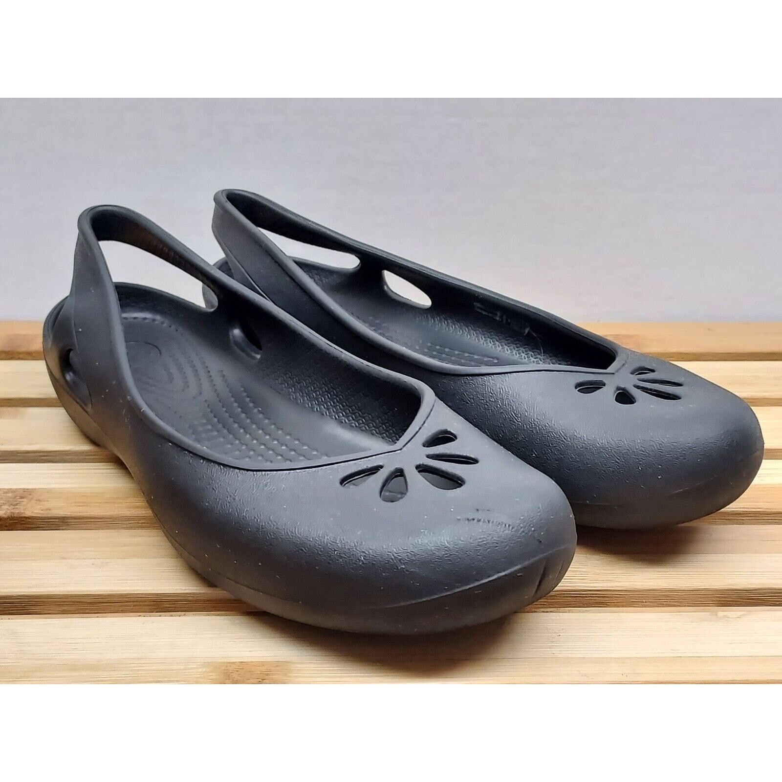 Crocs Crocs Womens | Black | Taylor Slingback Sandals Size 8 Size US 8 / IT 38 - 2 Thumbnail