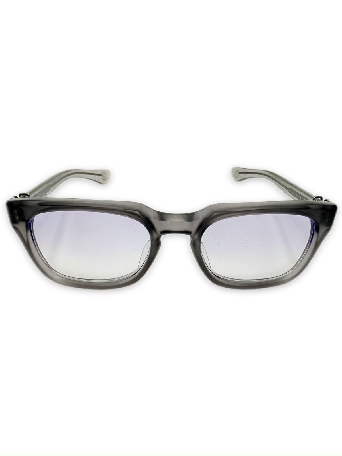 Chrome Hearts Chrome Hearts ‘Grim’ Oval Transparent Prescription Glasses Size ONE SIZE - 3 Thumbnail