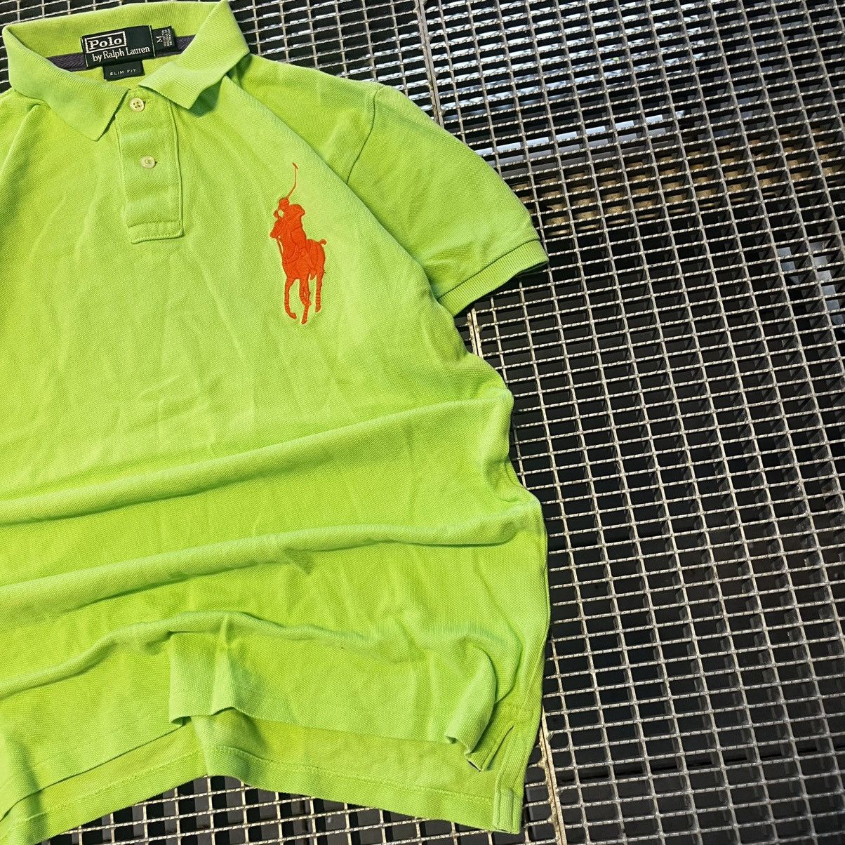 Polo Ralph Lauren Vintage Polo Ralph Lauren Rugby Shirt Big Pony Chief Keef Size US M / EU 48-50 / 2 - 4 Thumbnail