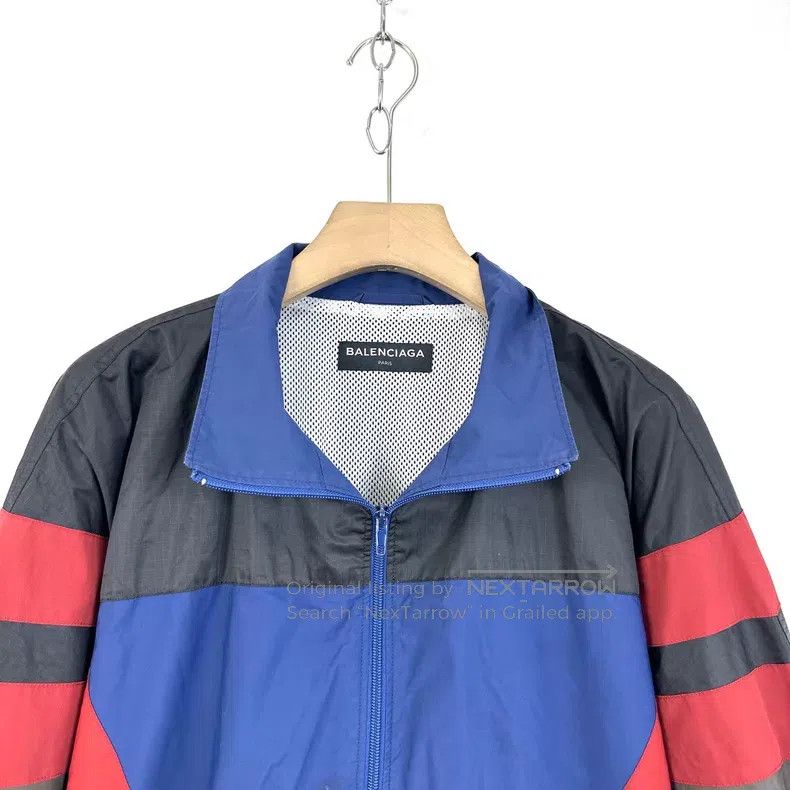 Balenciaga Balenciaga Patchwork color windbreaker jacket Size US L / EU 52-54 / 3 - 3 Thumbnail